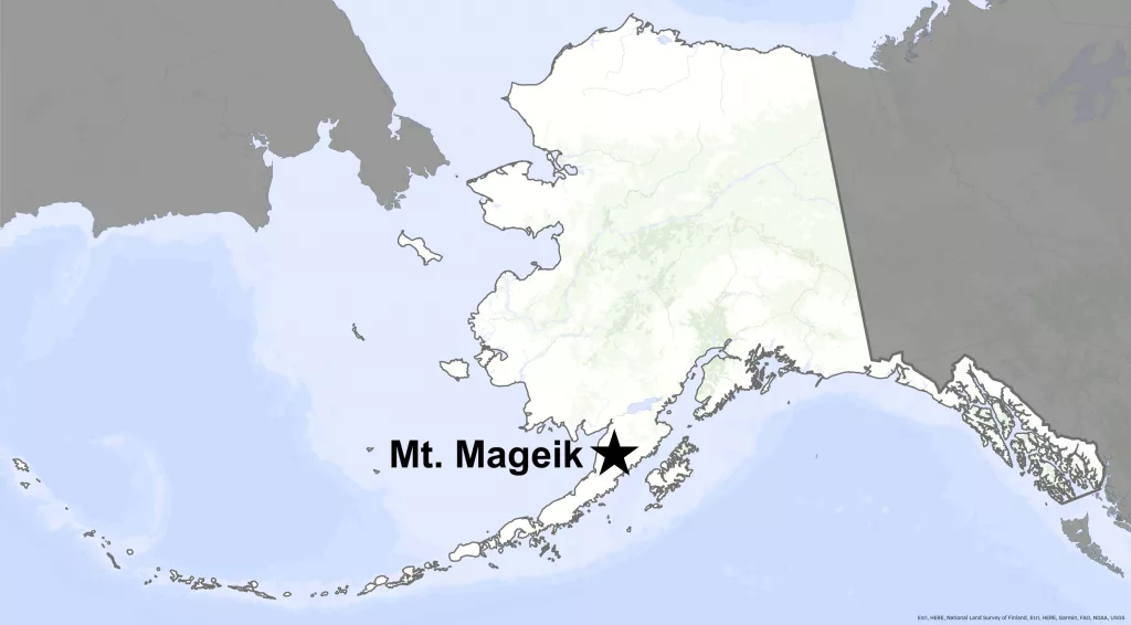 Mt. Mageik Map