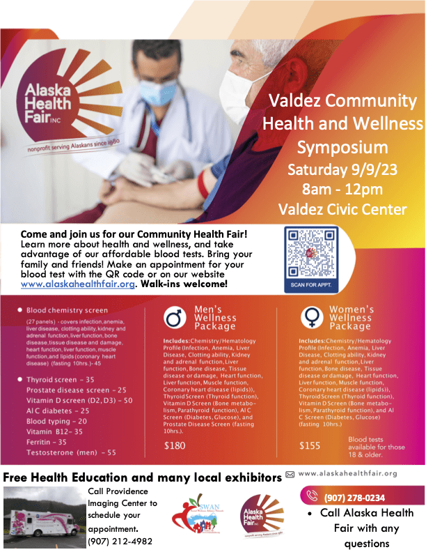 Valdez Health Fair