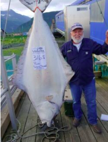 2023 Valdez Halibut Derby Winner: 1st Place
Paul Casey
Shelbyville, TN
316.8 lbs on August 20
Dawn Treader