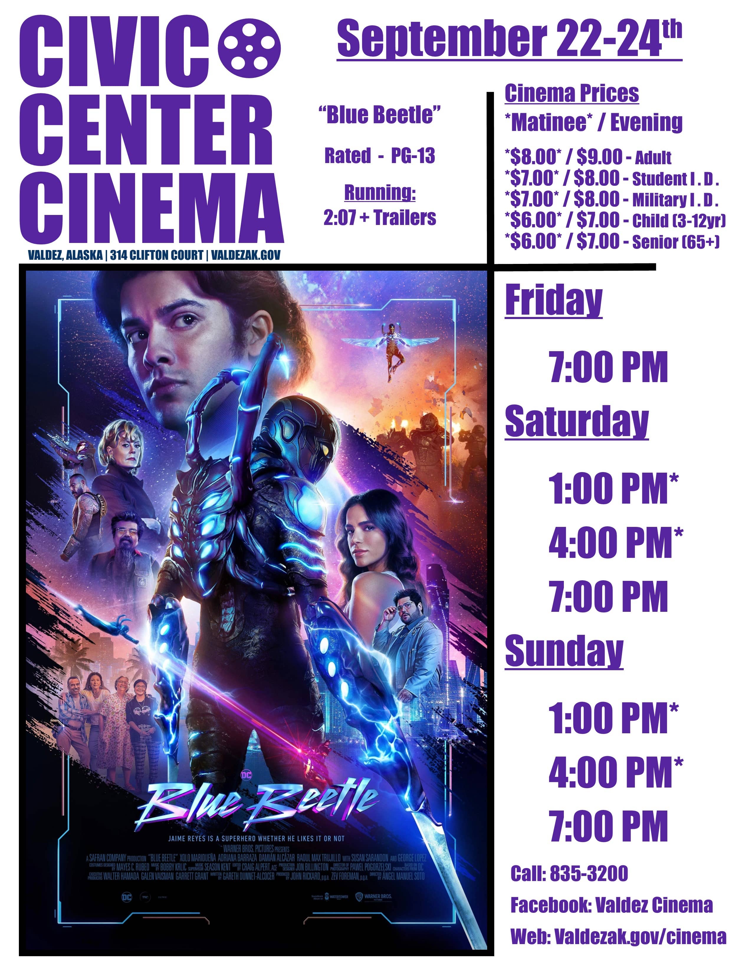 What to Watch This Weekend – Blue Beetle - LRM