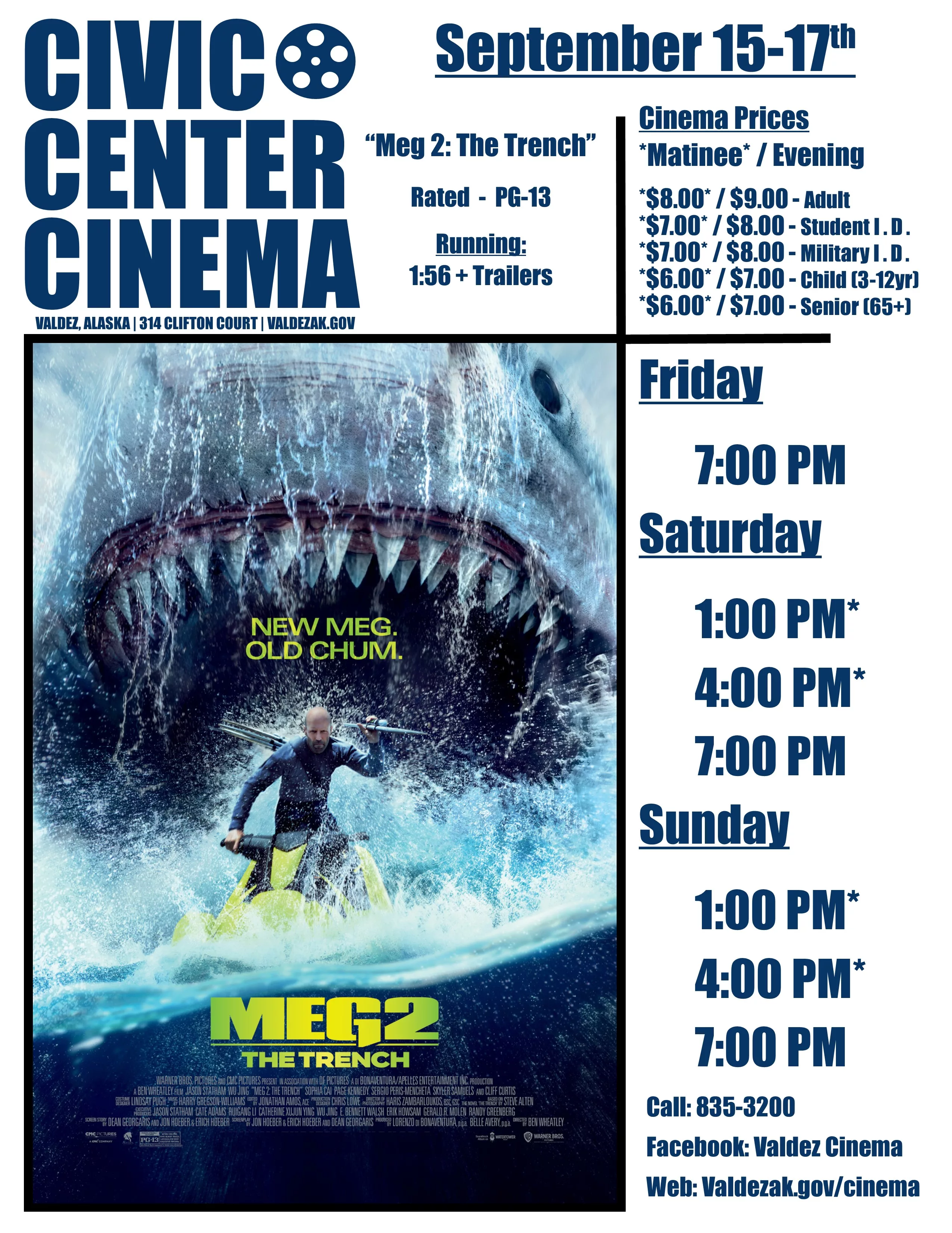 Meg 2 Movie Poster