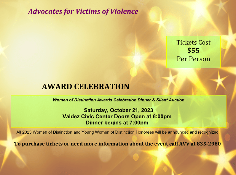 2023 AVV Women of Distinction Flyer