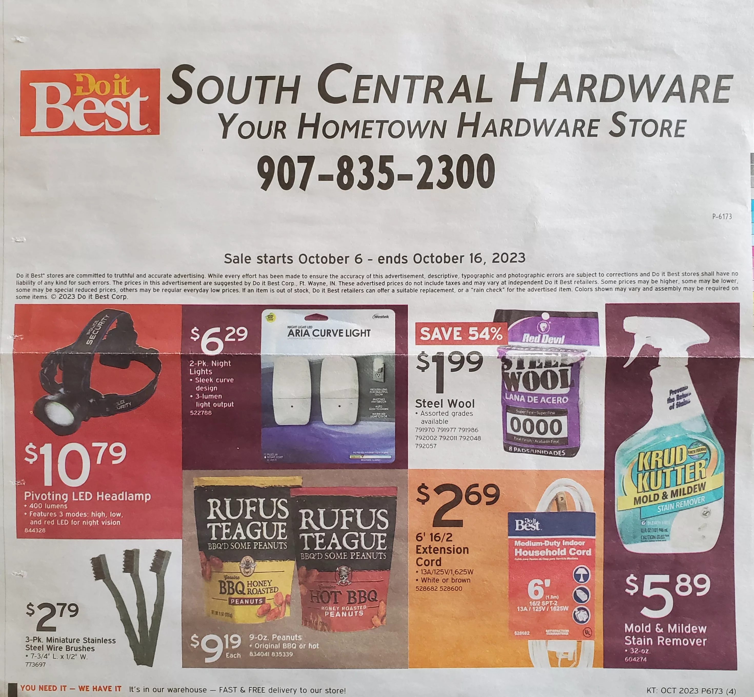 South Central Hardware Fall Flyer 2023