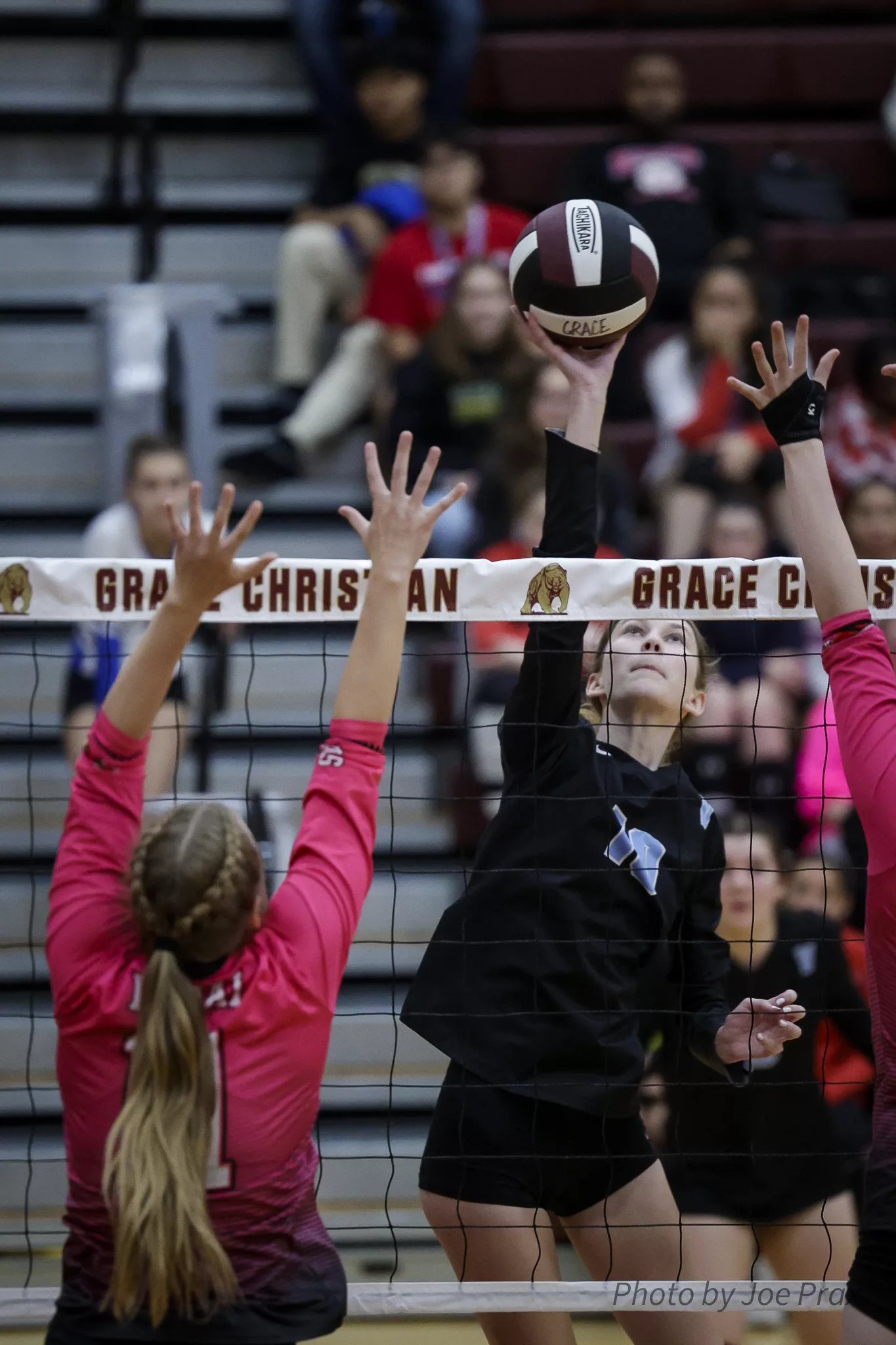 Rylee Wade at the Net, photo by Joe Prax