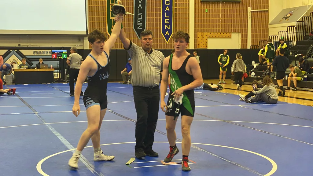 Warren Blood - Wrestling Throwdown in Snowtown, Photo courtesy of Regina Blood