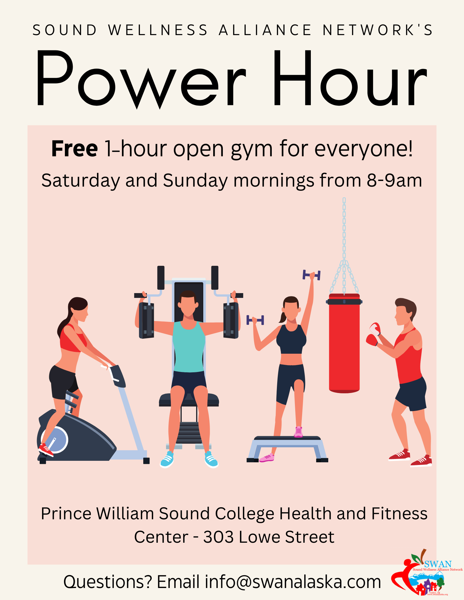 SWAN Power Hour flyer