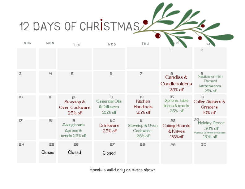 12 Days of Christmas at Rogue's