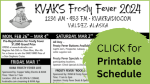 Frosty Fever Schedule