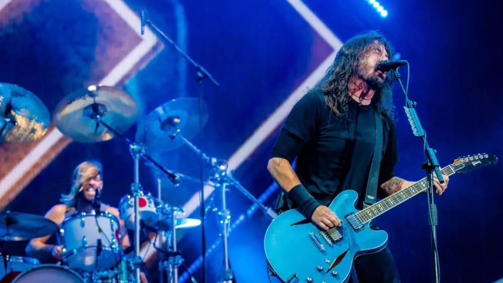 Dave Grohl; Concert of Foo Fighters at the Pinkpop Festival^ The Netherlands