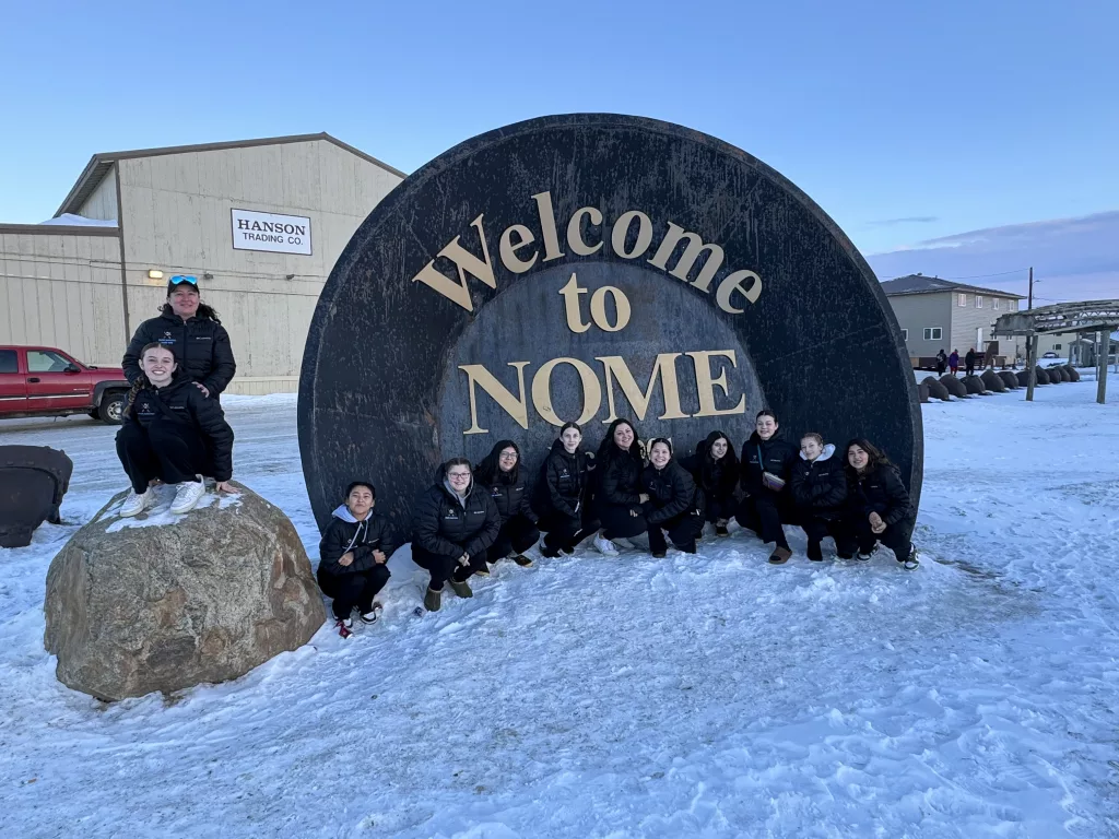 Valdez Girls Basketball, Subway Shootout in Nome, January 2024