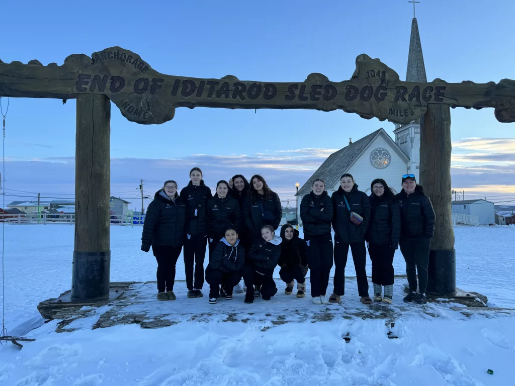 Valdez Girls Basketball, Subway Shootout in Nome, January 2024
