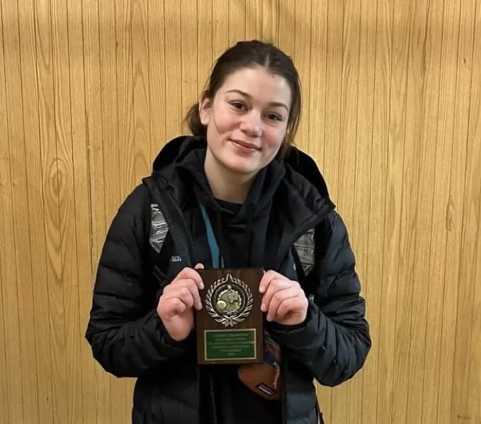 Lola Compehos was the winner of the girl’s 3 point competition.