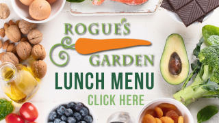 Rogue's Garden Lunch Menu