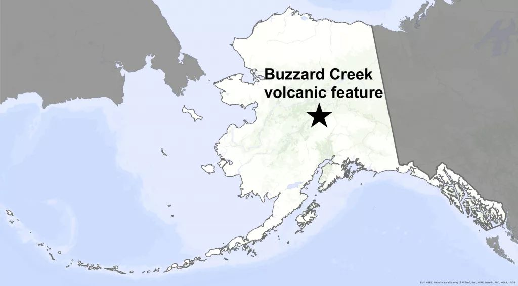 Map of Buzzard Creek