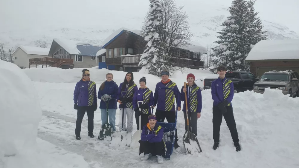 Skiers make the most of time in Valdez, February 2024