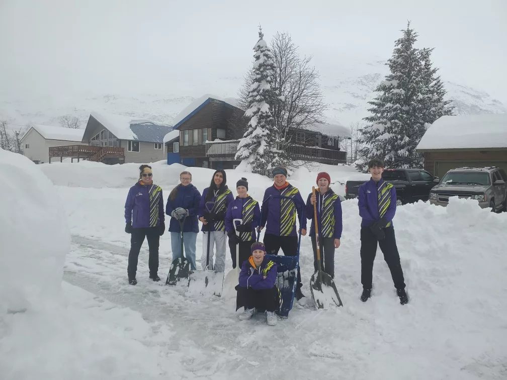 Skiers make the most of time in Valdez, February 2024