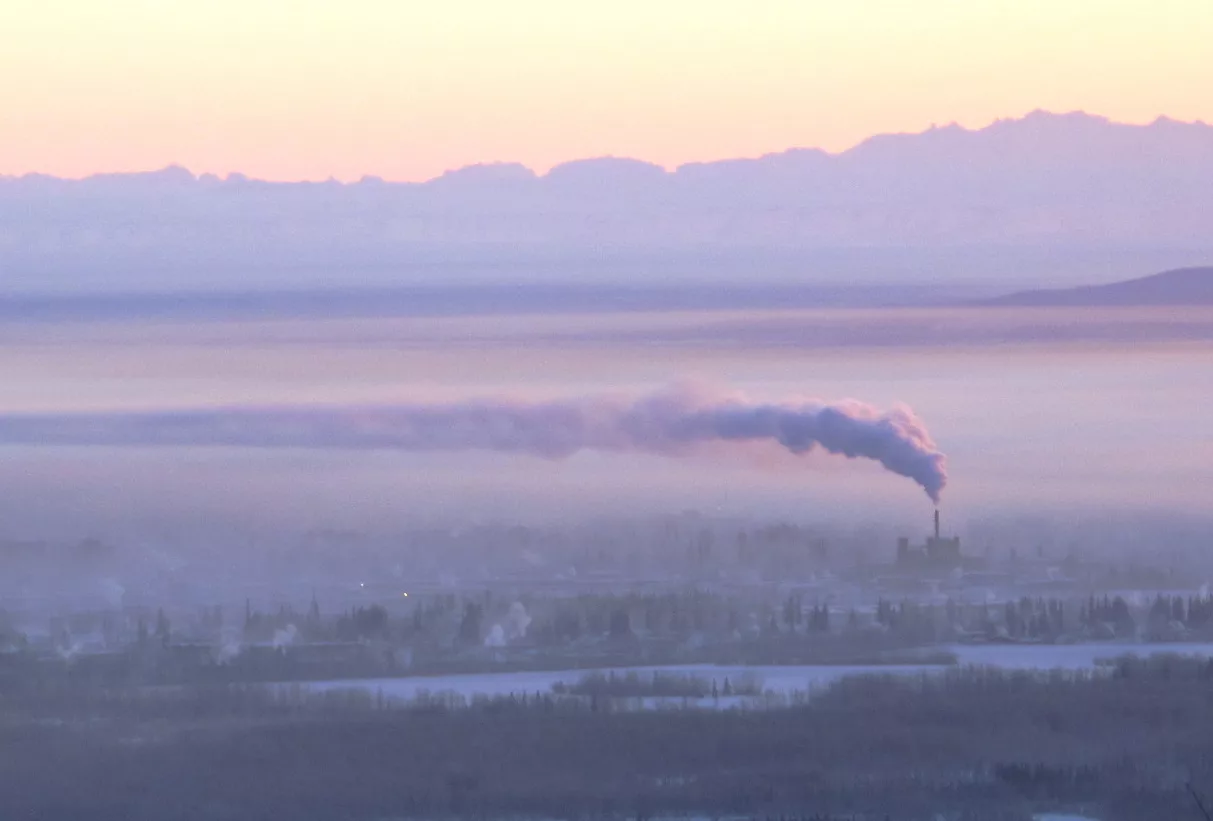 Ice fog