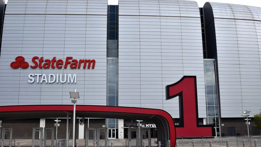 Glendale Arizona State Farm Stadium home of the Arizona Cardinals football team