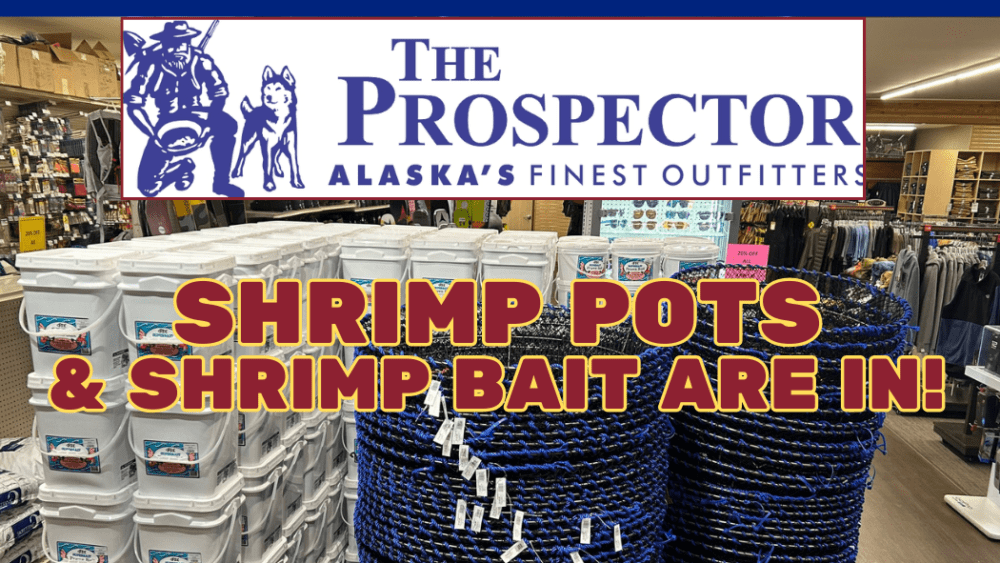 shrimp pots available at Prospector