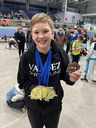 Valdez Wrestlers 2024 season and State 1