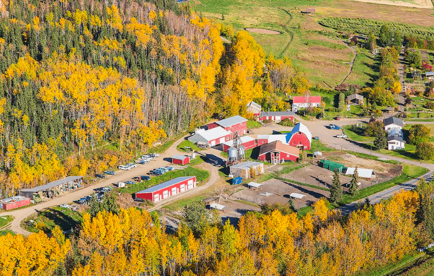 3. The Fairbanks Experimental Farm on the University of Alaska Fairbanks campus opened in 1906. UAF photo by Todd Paris, taken in September 2014.