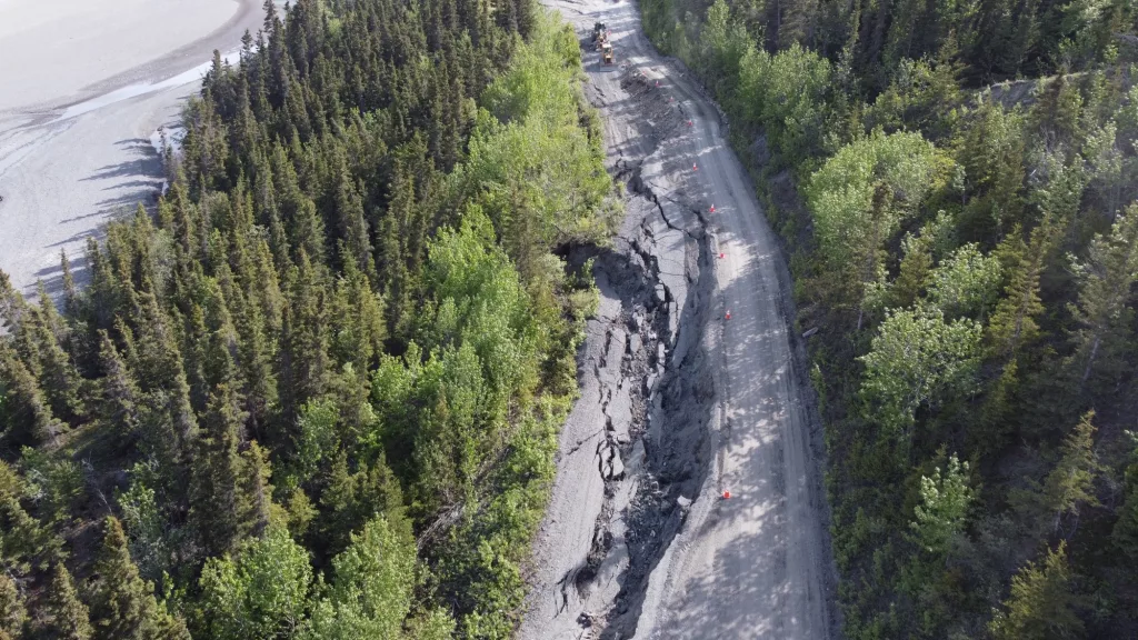 Chitina Mudslide