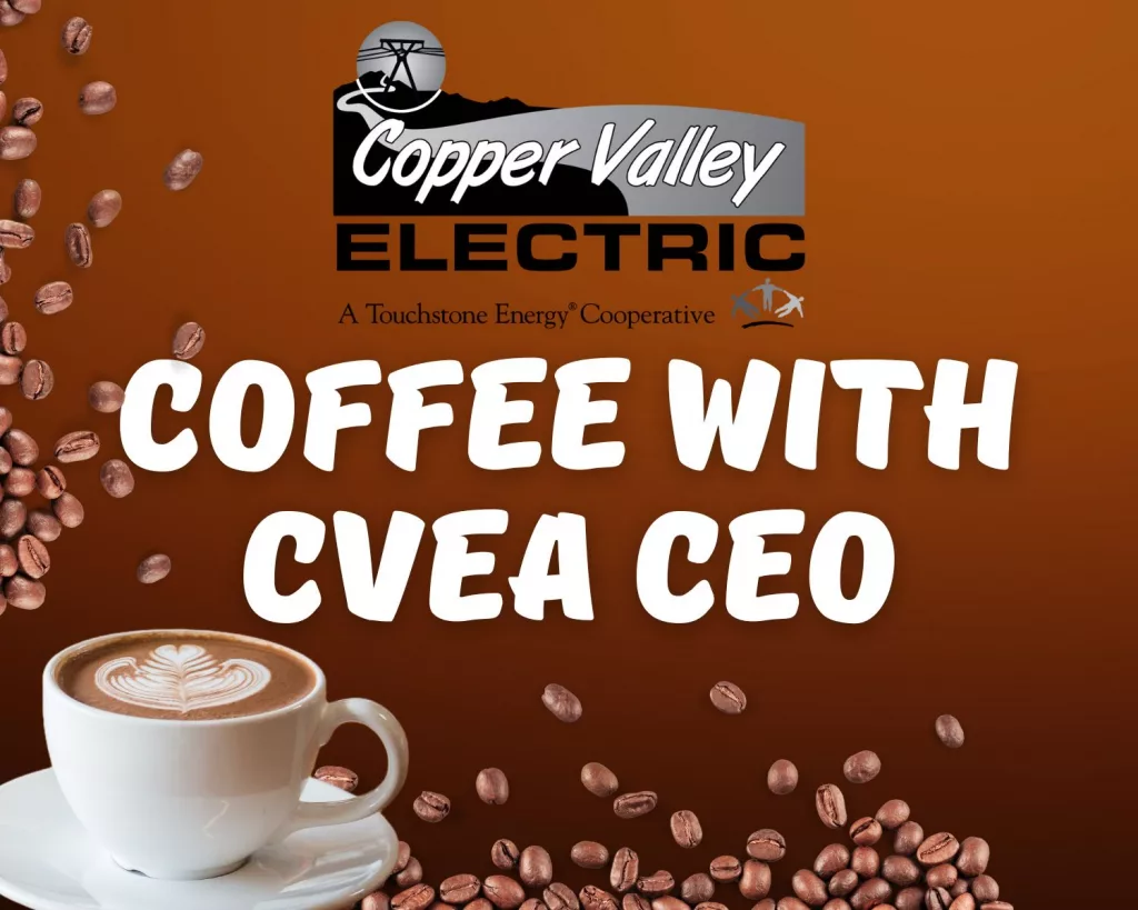 Coffee with the CVEA CEO graphic