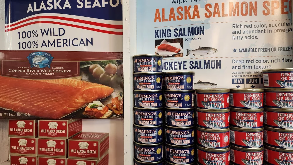Canned Salmon at Easy Freeze, Aug 2024