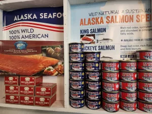 Canned Salmon at Easy Freeze, Aug 2024