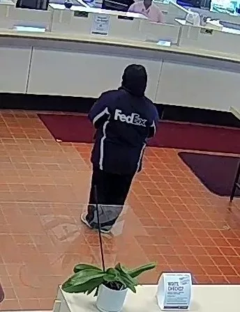 Suspect image: FBI seeking information related to attempted bank robbery, August 2024 