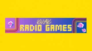 KVAK Radio Games banner