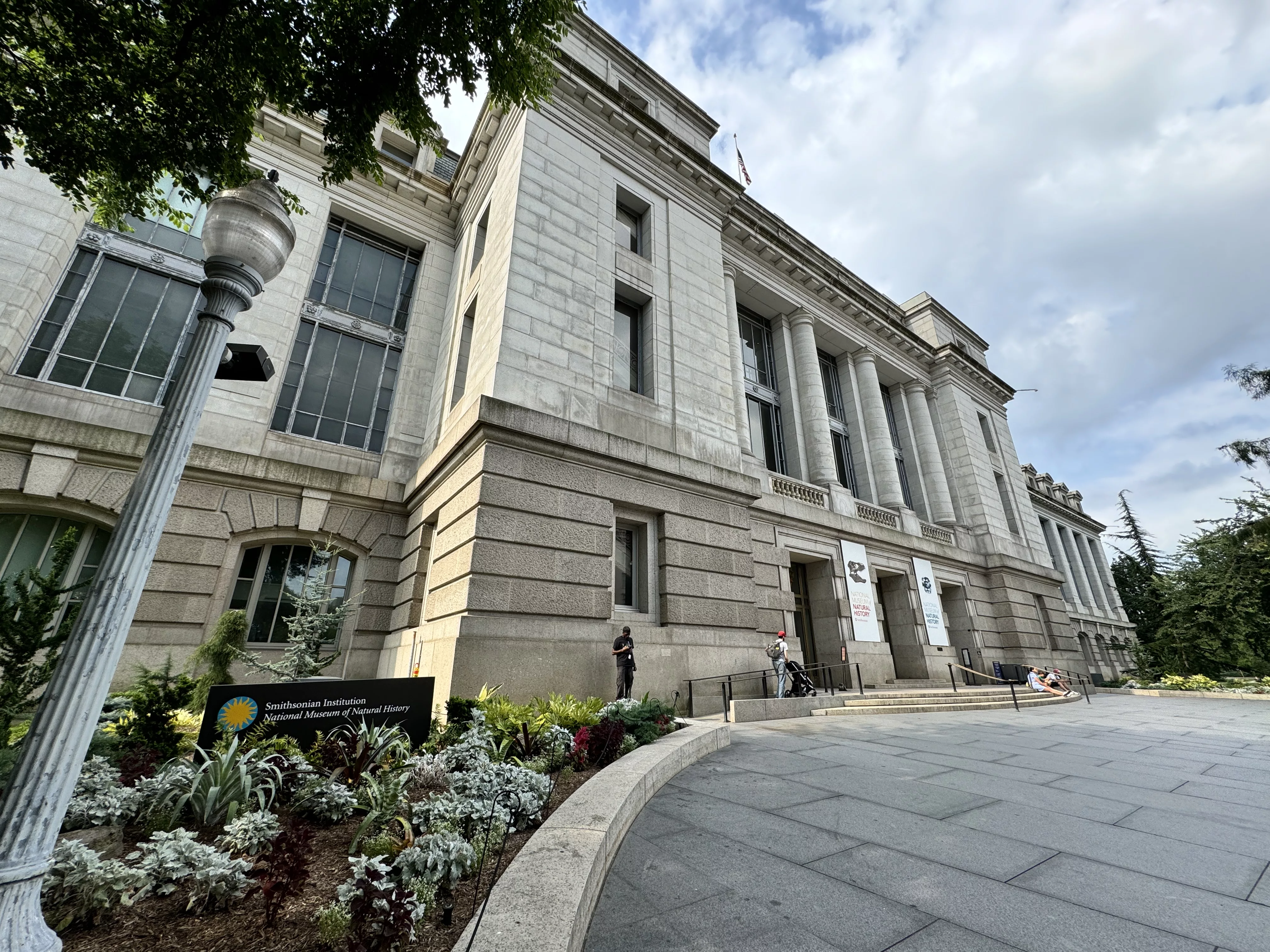 Visitors enter the Smithsonian Institution’s National Museum of Natural History in Washington, D.C., in July 2024. Photo by Jeff Rasic.