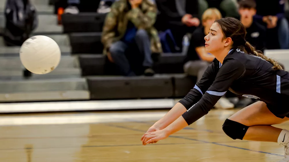 JV volleyball, Valdez Buccaneers played Monroe Catholic of Fairbanks at home this weekend. Photo by Joe Prax.