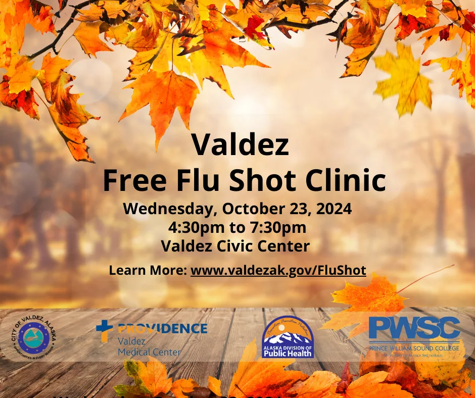 2024 Free Flu Shot Clinic flyer