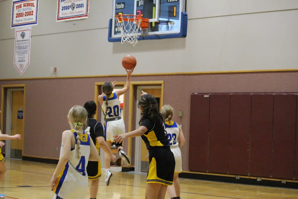 GMS Basketball and Cheer tourney in Tok. Photos by Tracy Gilson.