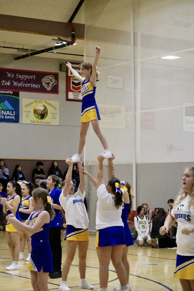 GMS Basketball and Cheer tourney in Tok. Photos by Tracy Gilson.