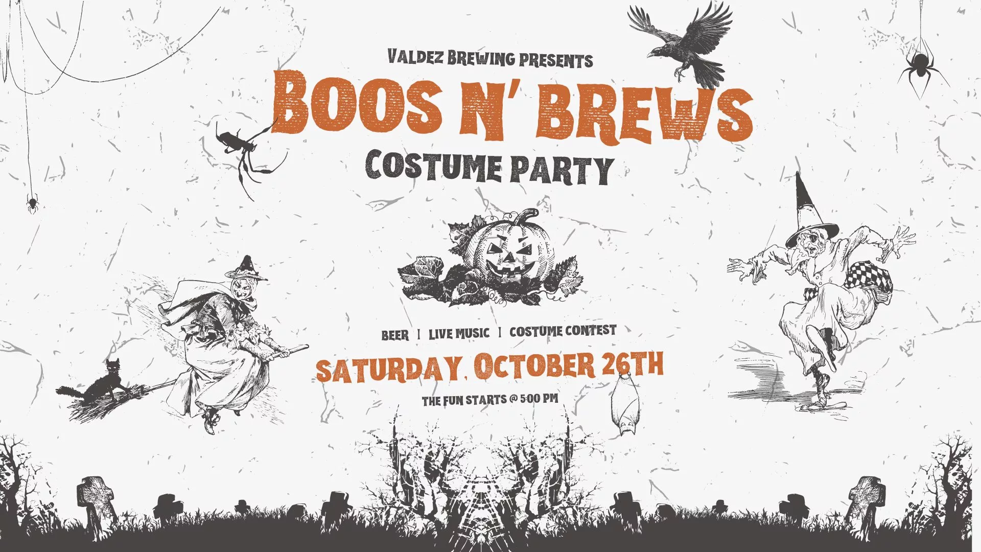 Valdez Brewing Boos n' Brews Costume Contest 2024