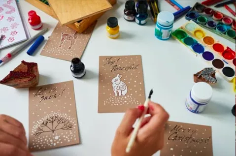 Craft, homemade cards