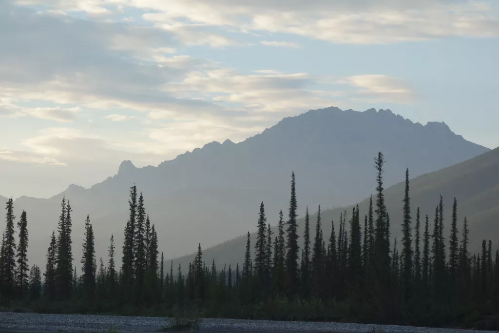 Natural hydrogen gas may be trapped under the surface of Alaska in many areas, such as here in the Brooks Range. Photo by Ned Rozell.