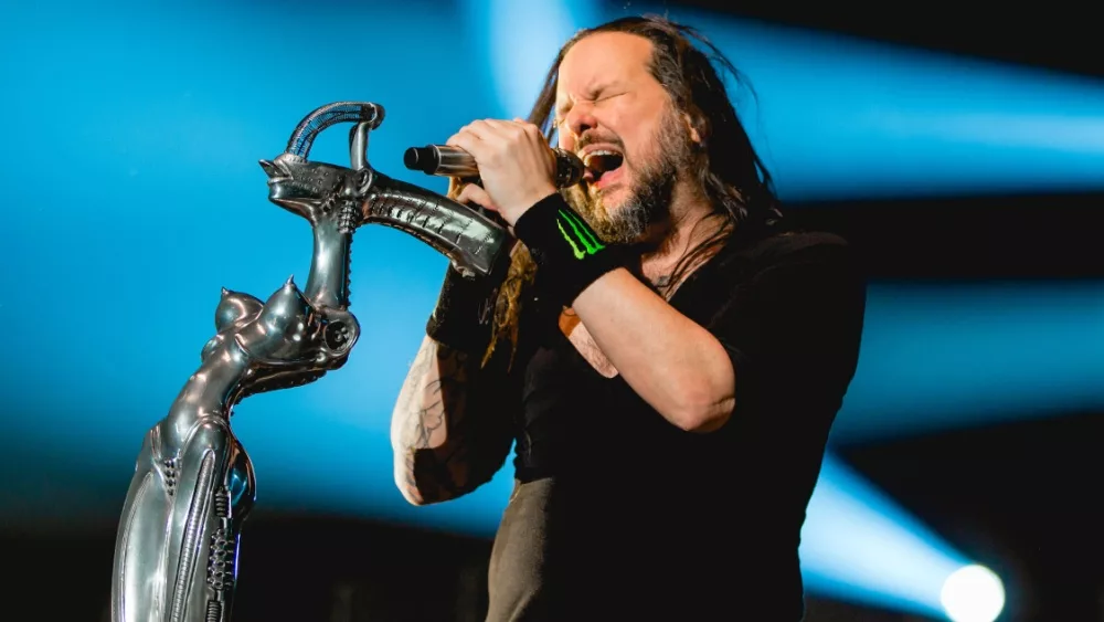 Korn performs live at Van Andel Arena. GRAND RAPIDS^ MICHIGAN / USA - JANUARY 31^ 2020