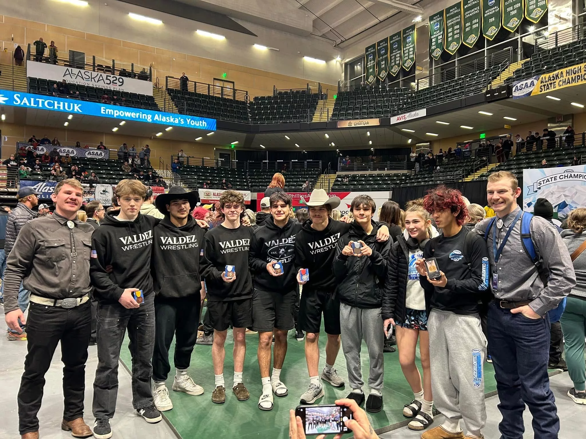 VHS Wrestling at State, Dec 2024