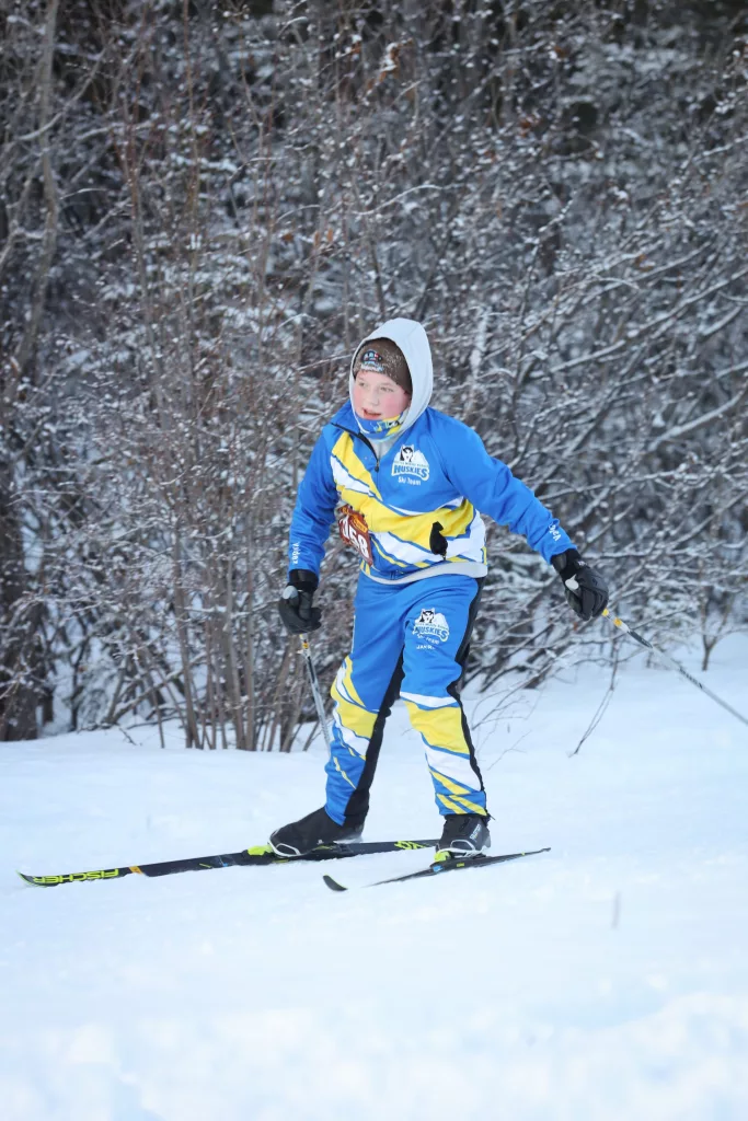 GMS Huskies, Glennallen Nordic Ski Race Jan.18, 2025