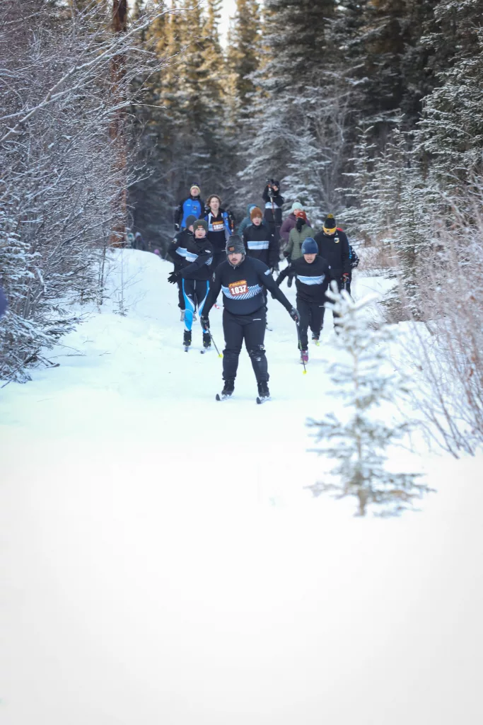 Valdez Nordic Ski at Glennallen Meet, Jan 2025