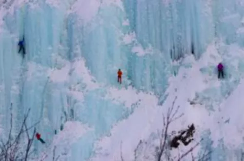 Ice climbing