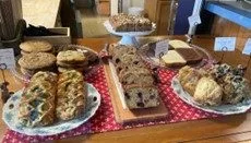 Pastry Case at A Rogue's Garden