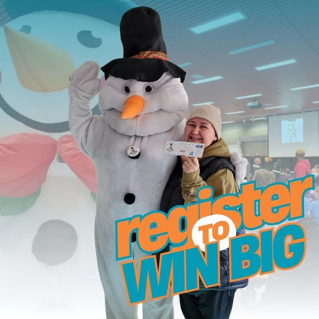 Register to win prizes