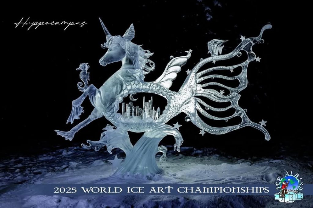 World Ice Art Championship in Fairbanks Double Block Winners