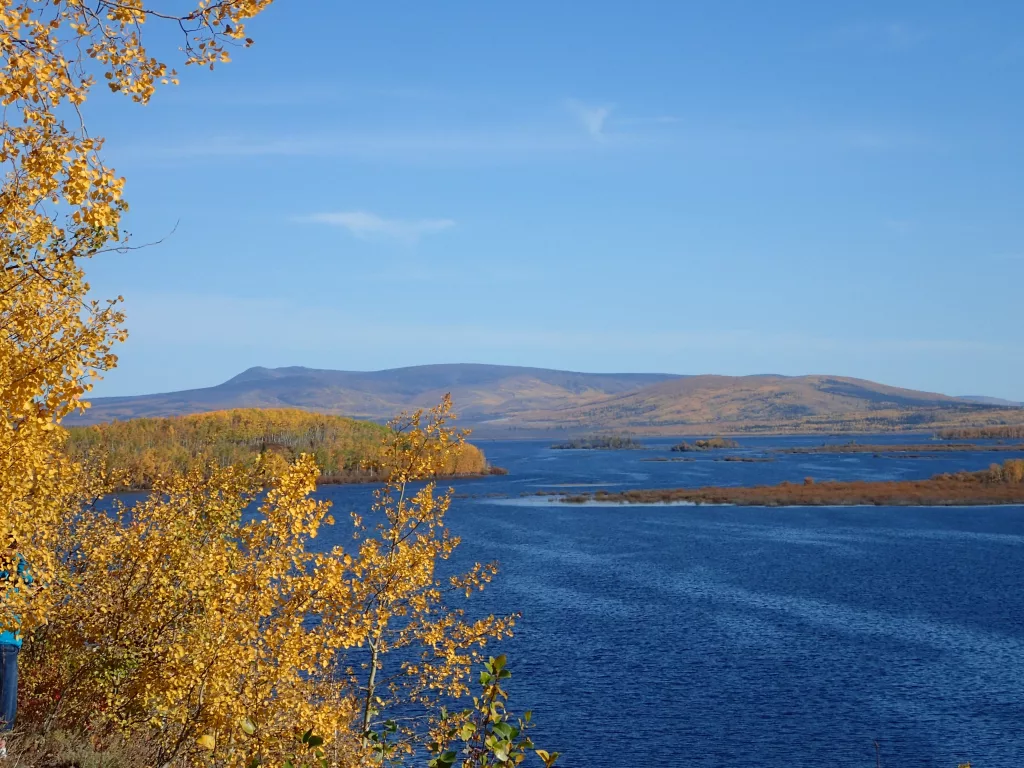 A view of Minto Flats in September 2014. Photo by Ned Rozell.