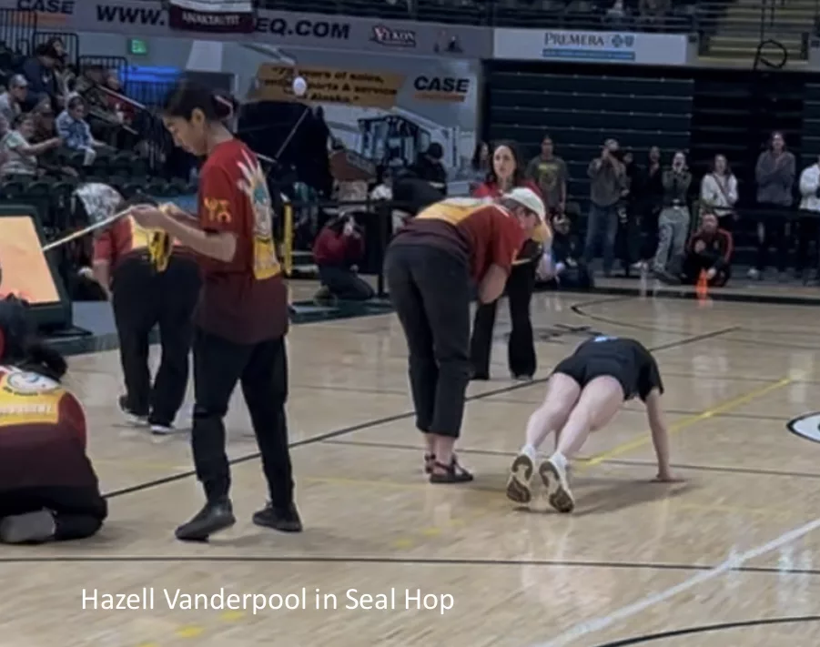 Hazell Vanderpool in Seal Hop, NYO 2025