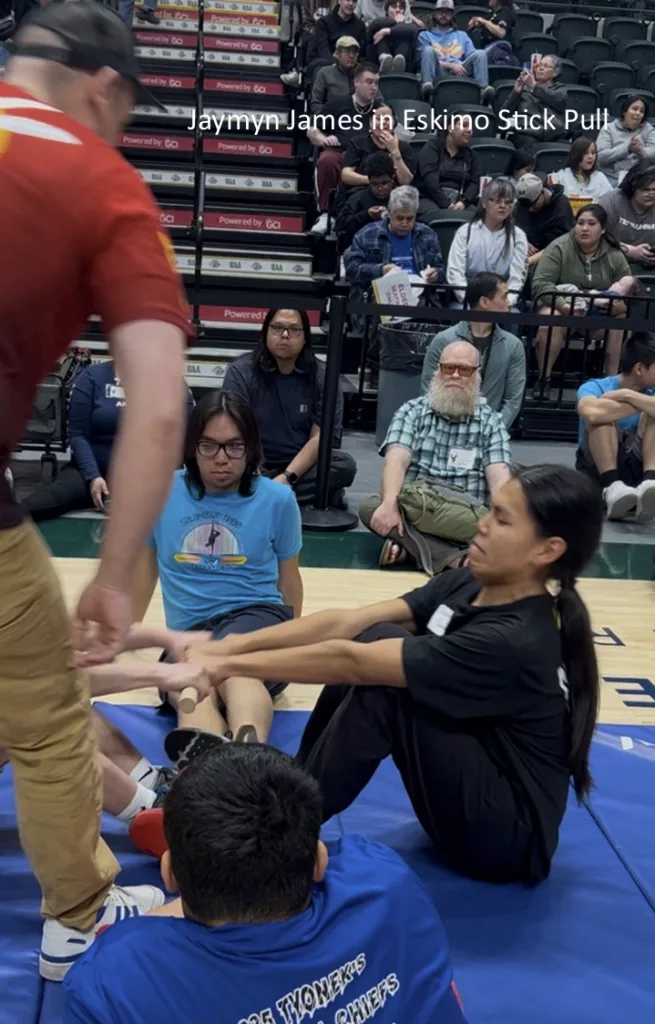 Jaymyn James in Eskimo Stick Pull, NYO 2025